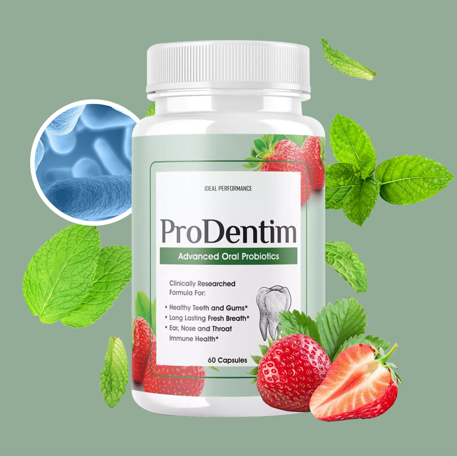 Teeth Whitening Gum - Fortschrittliche orale Probiotika – erfrischt den