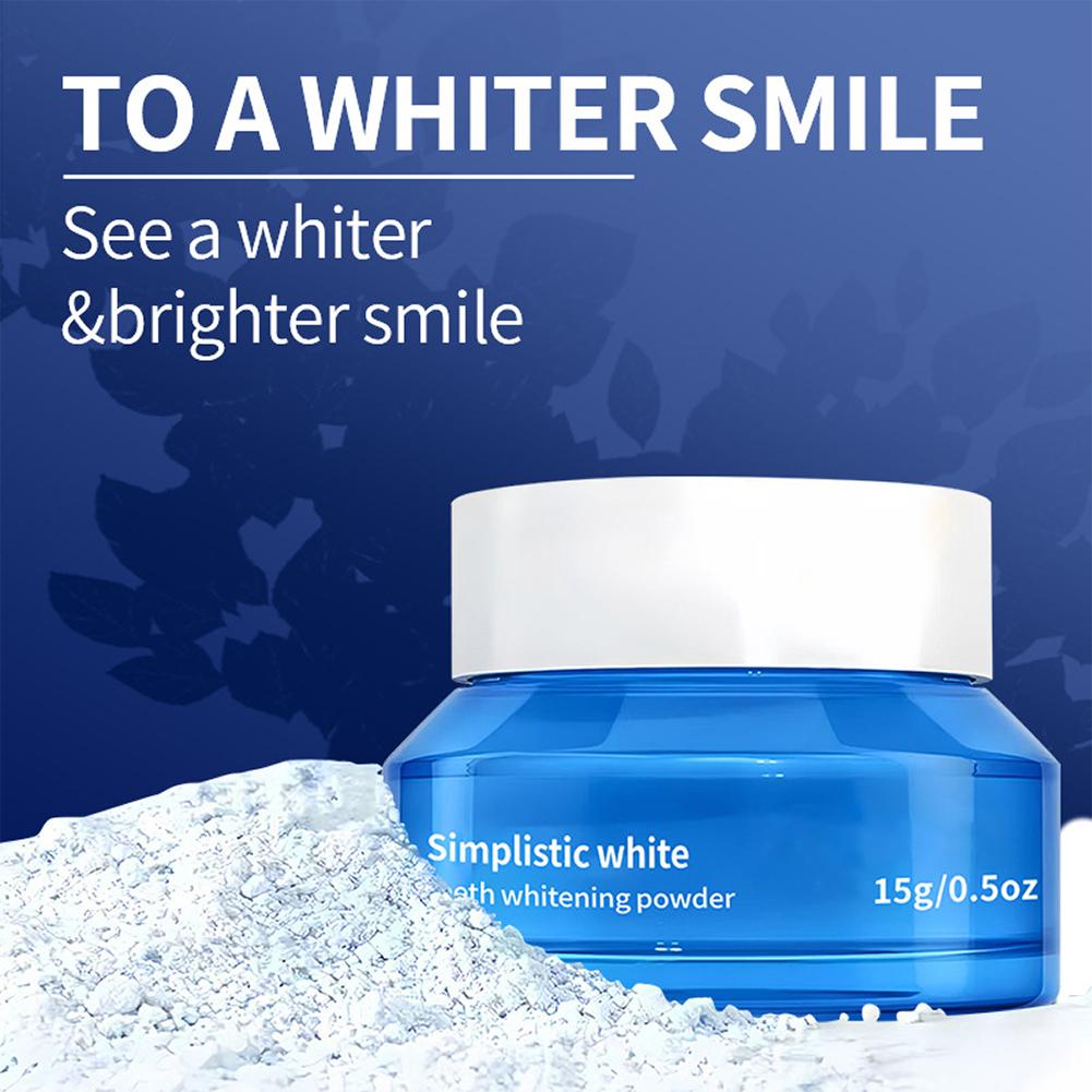 Teeth Paint Whitening - Einfaches Zahnaufhellungspulver zur Fleckenentfernung, reduziert Plaque,
