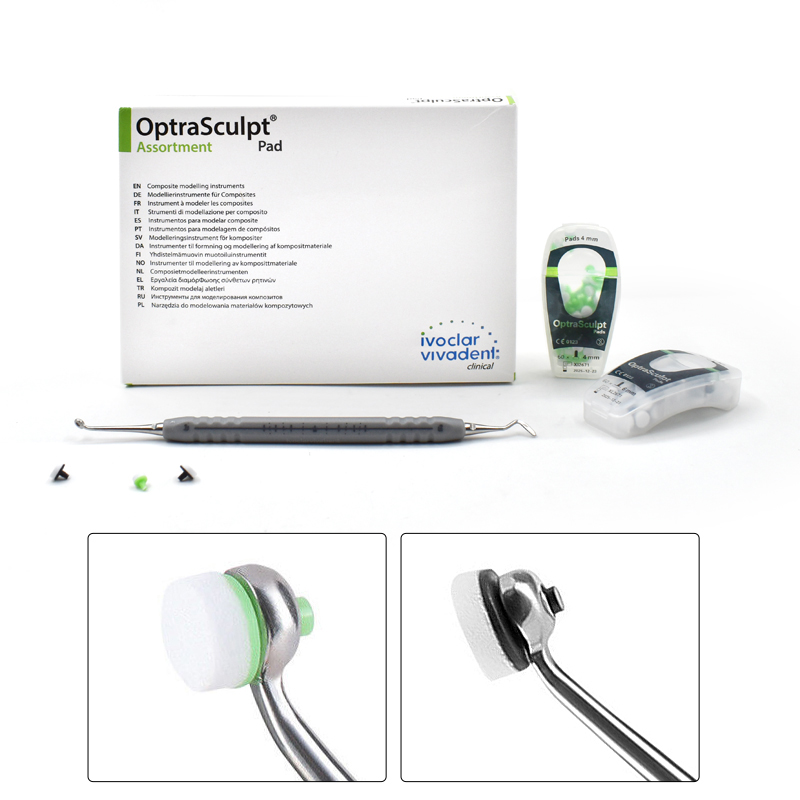 Teeth Whitening Home - Ivoclar Vivadent Zahnaufhellungs-Schaumstoffpads-Set mit Harzfüllwerkzeugen, Zahnbleaching-Veneer-Schaumstoffpads