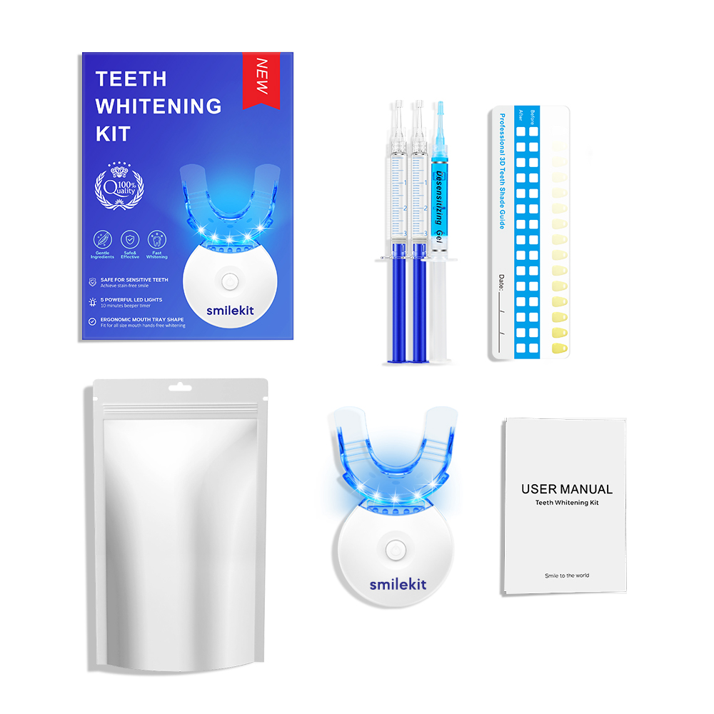 Zahnaufhellungs-Set – 5 x LED- – Teeth Whitening With Peroxide Bewertung und Preis