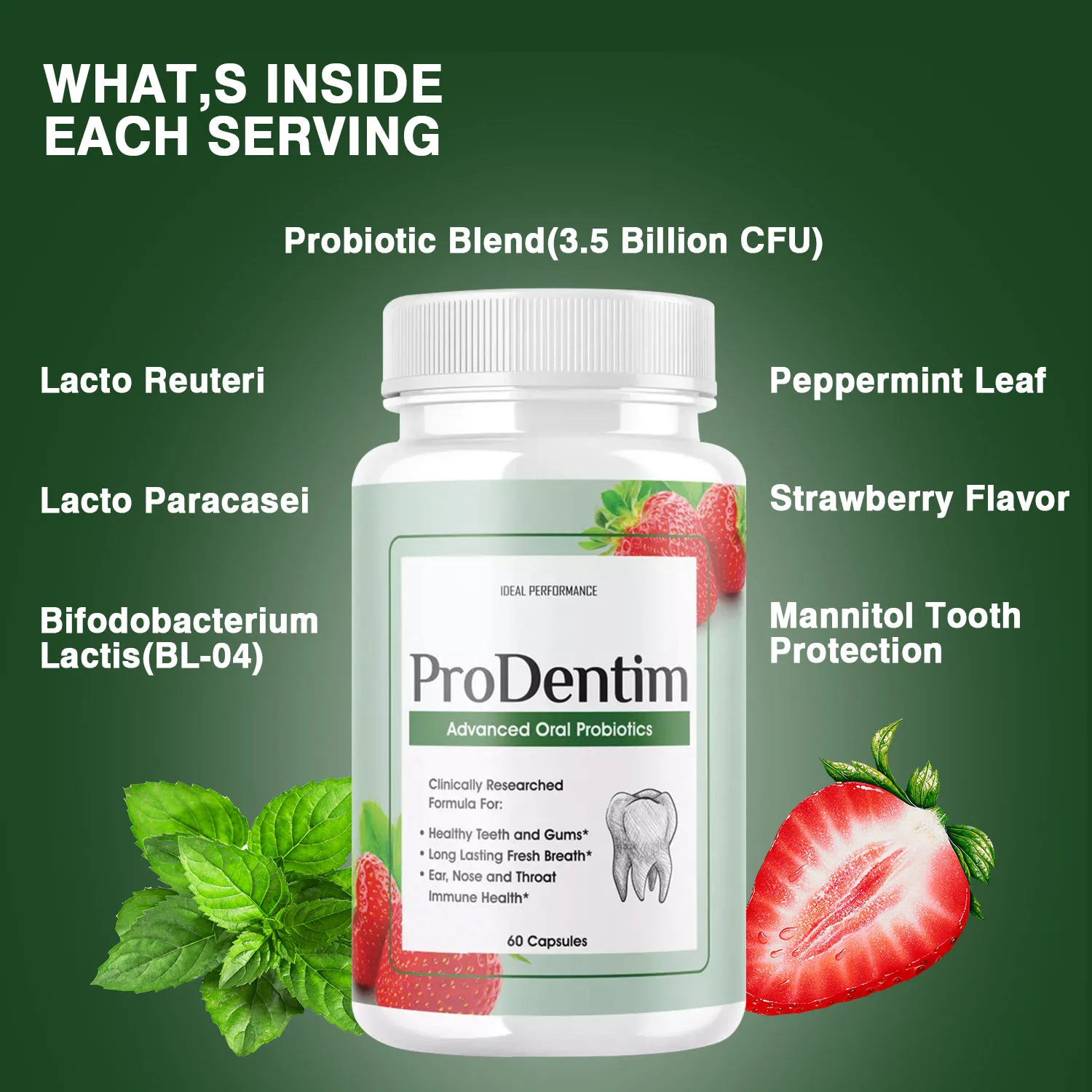 Fortschrittliche orale Probiot – Teeth Whitening Gum Bewertung und Preis