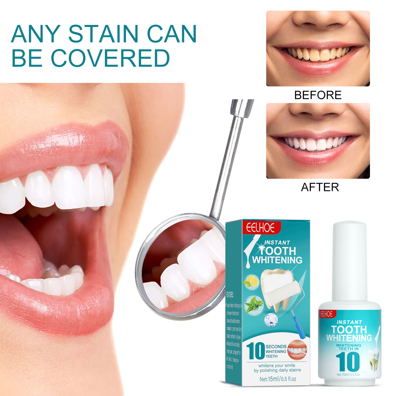 Zahnaufhellungsfarbe zur Effek – Teeth Paint Whitening Bewertung und Preis