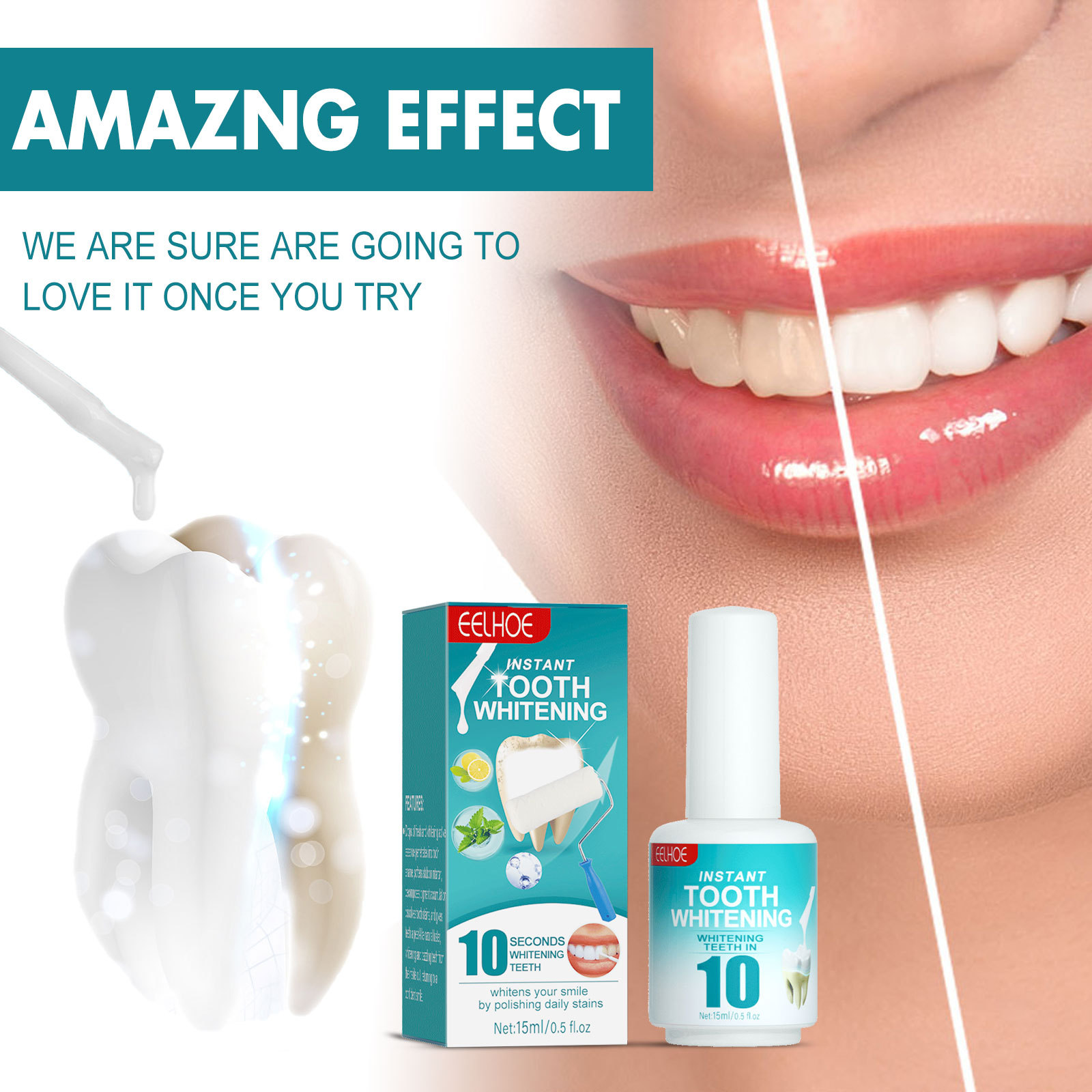 Zahnaufhellungsfarbe zur Effek – Teeth Paint Whitening Bewertung und Preis