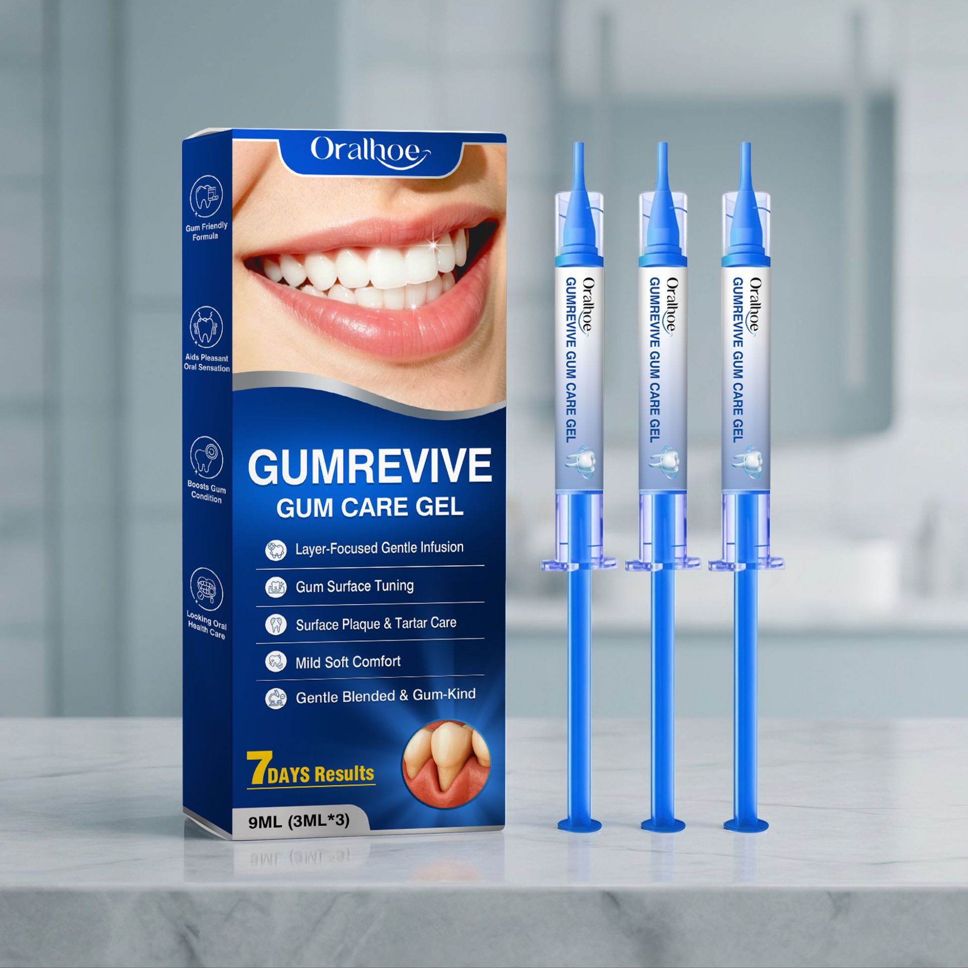 Mundpflege-Gel 3-teiliges Zahn – Teeth Whitening With Peroxide Bewertung und Preis