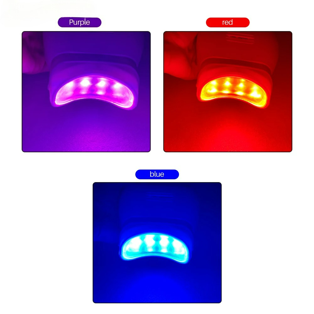 Einstellbare 3-Farben-LED-Zahn – Whitening Teeth Machine Bewertung und Preis