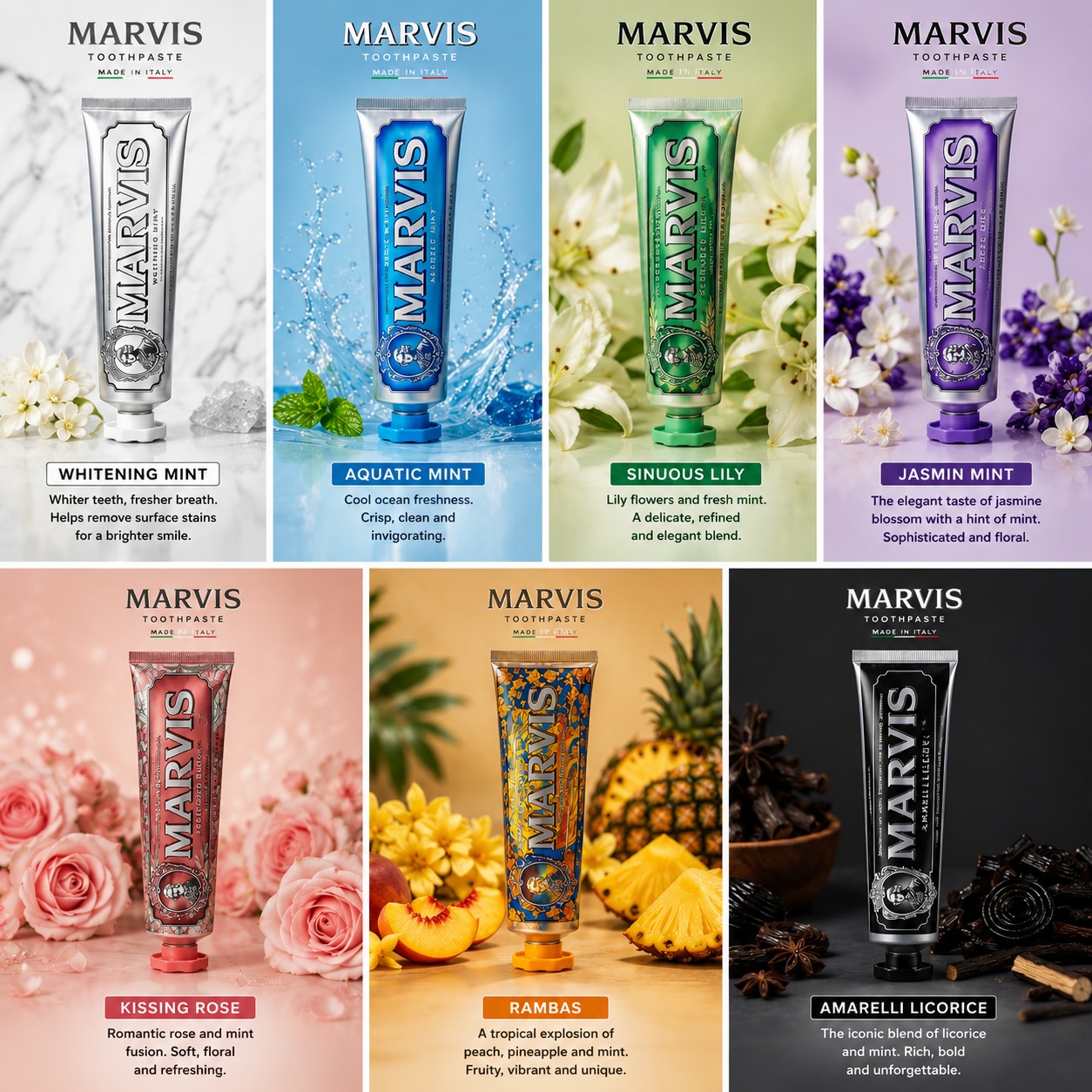 Marvis Mint Zahnpasta Premium  – Teeth Whitening Gum Bewertung und Preis