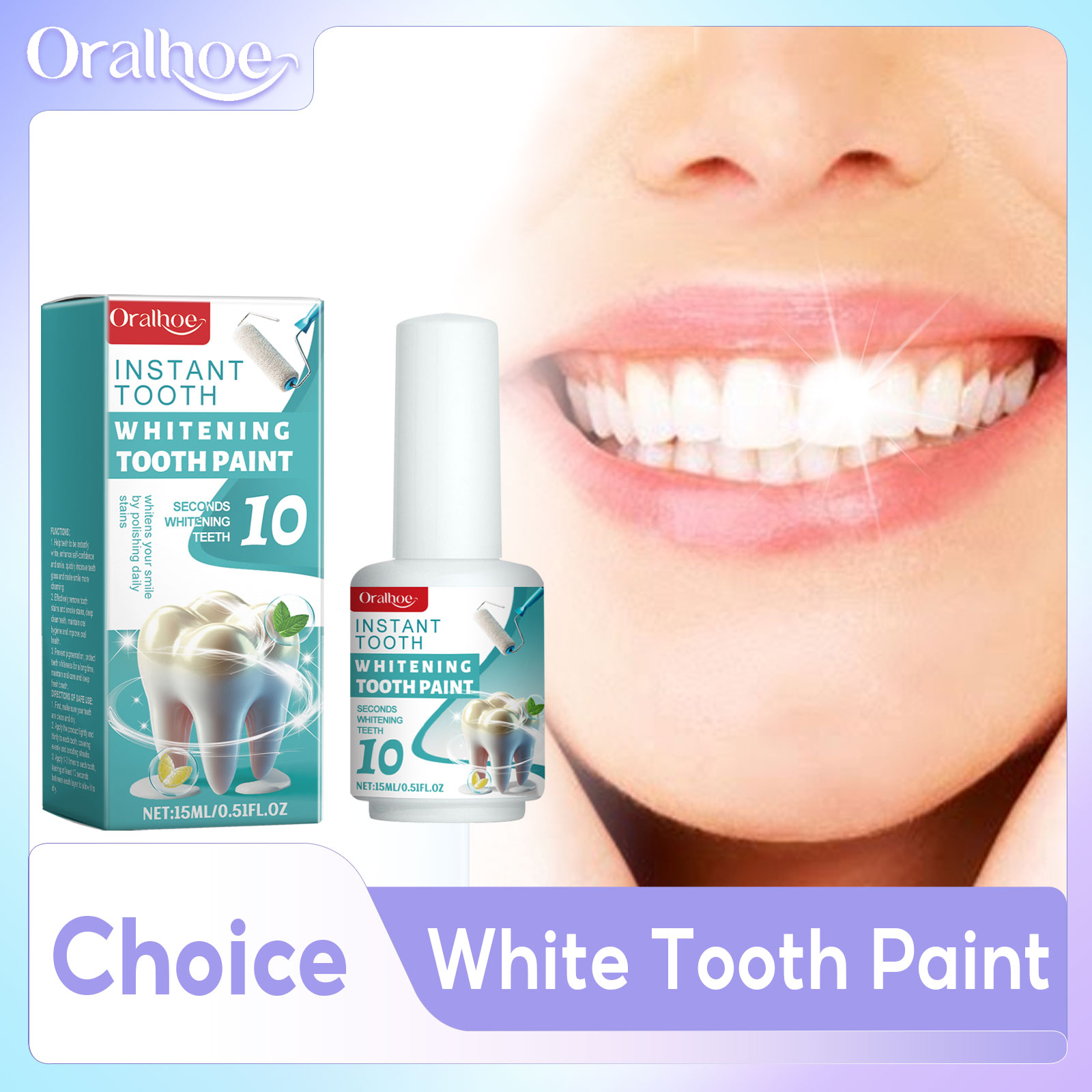 Professionelle Zahnaufhellungs – Teeth Paint Whitening Bewertung und Preis